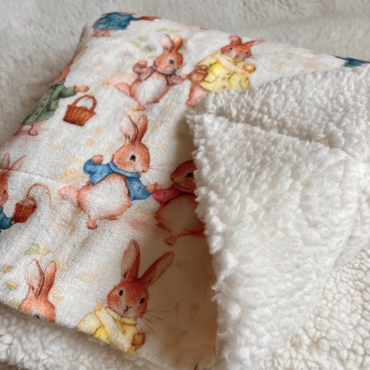 Bunny Tales Design Dog Snuggle Blanket