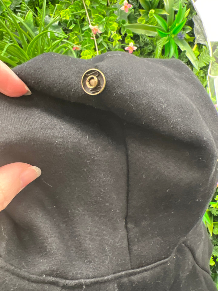 OUTLET - Black hoodie - size Large