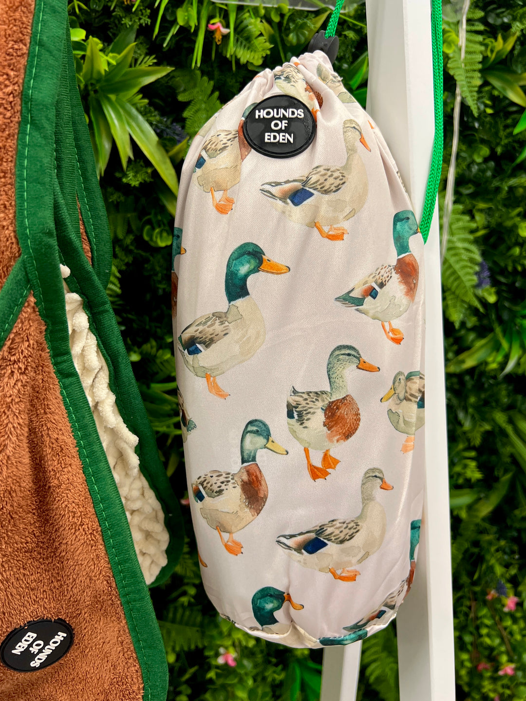 Puddle Ducks Dog Towel