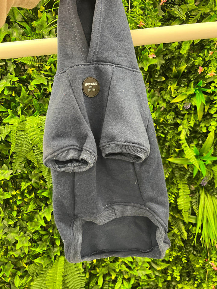 OUTLET- Dachshund Large Dog Hoodie, Navy Blue