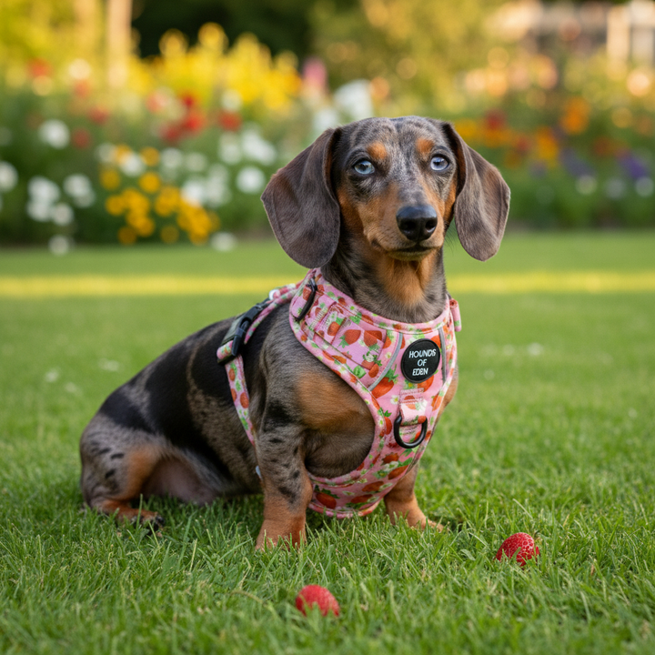 Arnés Supaw Strong Lite™ para perros Retro Bloom (XS-XL)
