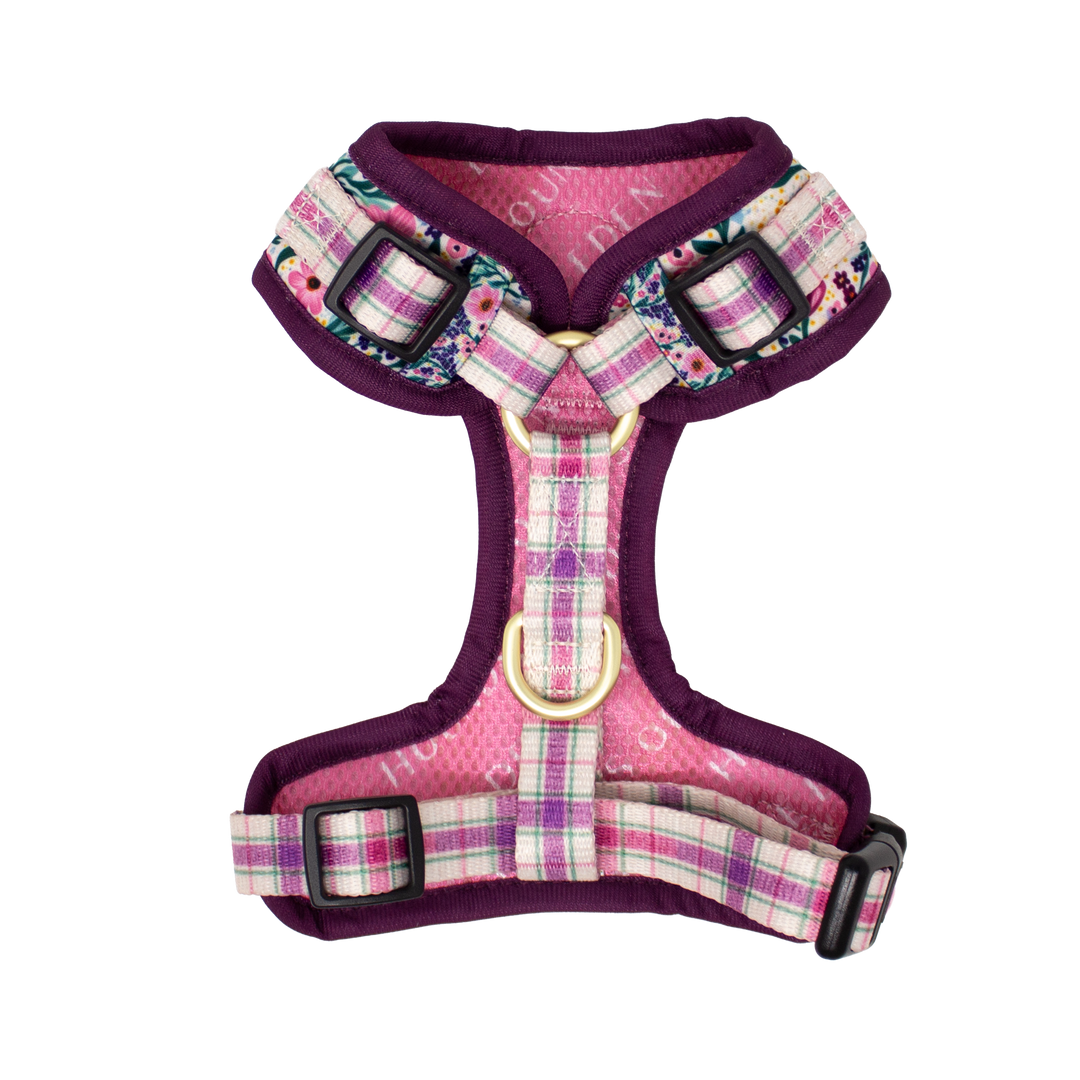 Patchy’s Plum Petals - Dog Harness (XXS-XS)
