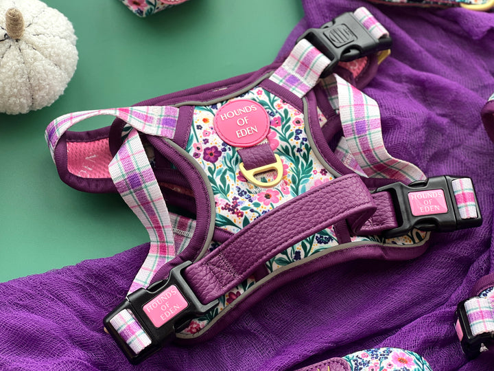 Patchy’s Plum Petals - Supaw Strong™ Dog Harness (XS-XL)