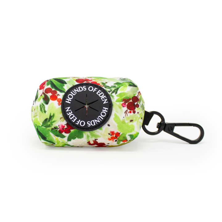 Winter Spruce & Berries poop bag holder