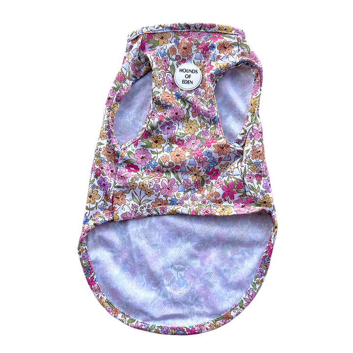 Pastal Petals Dog Cooling Vest