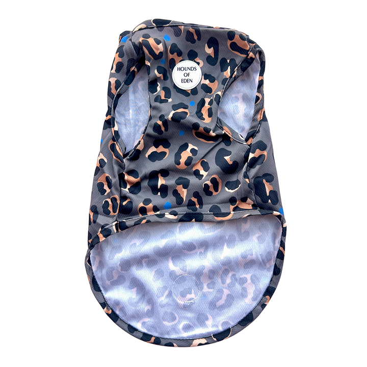 Steel Leopard Dog Cooling Vest