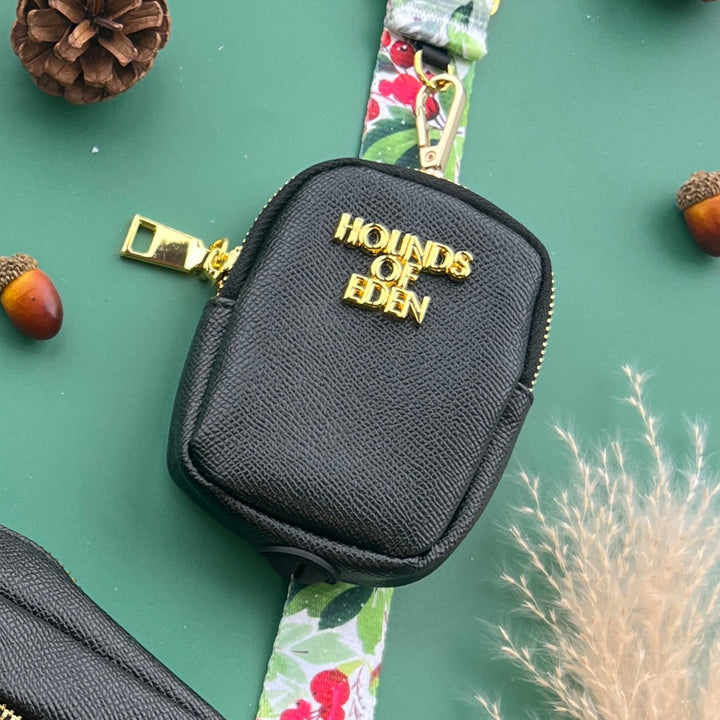 Leather 'Clip on' Dog Treat & Poo bag Pouch Dispenser