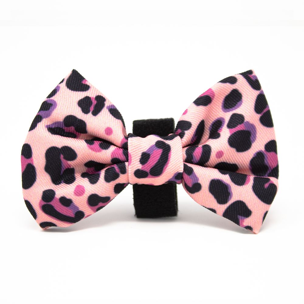 Blushing Leopard Bow Tie