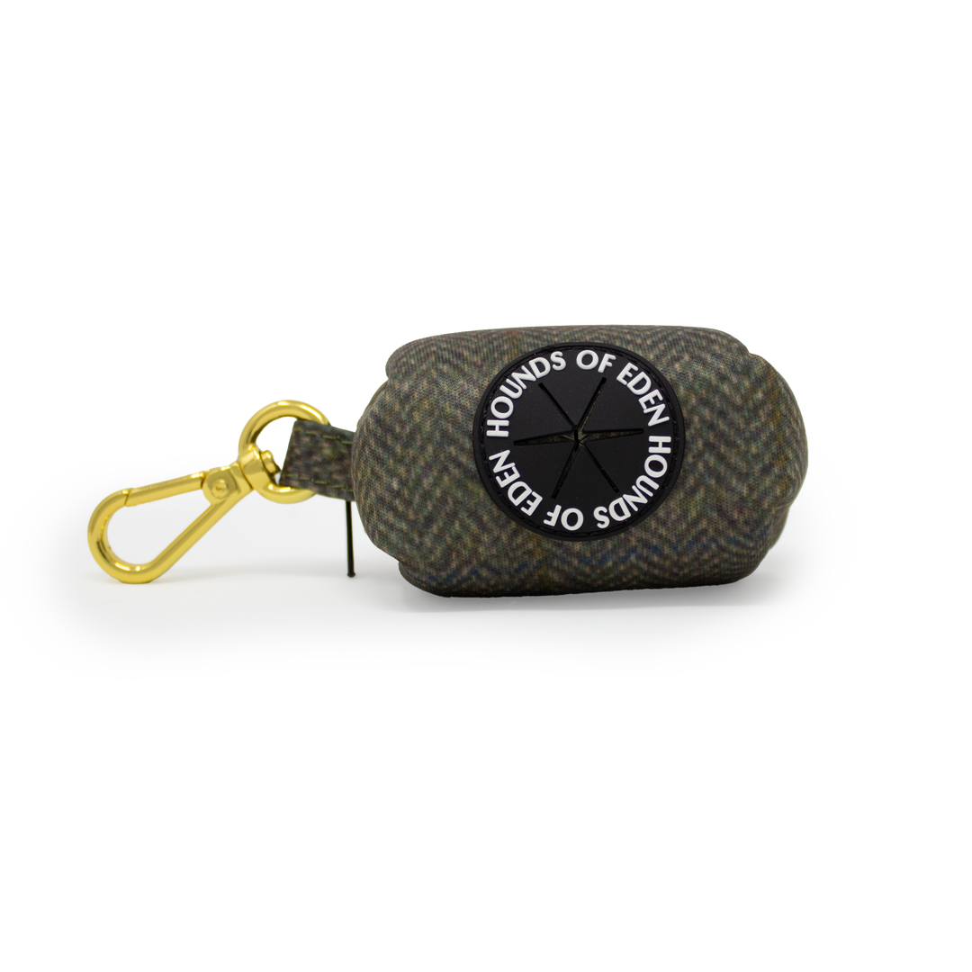 Max Tweed Effect Poop Bag Holder Hounds of Eden