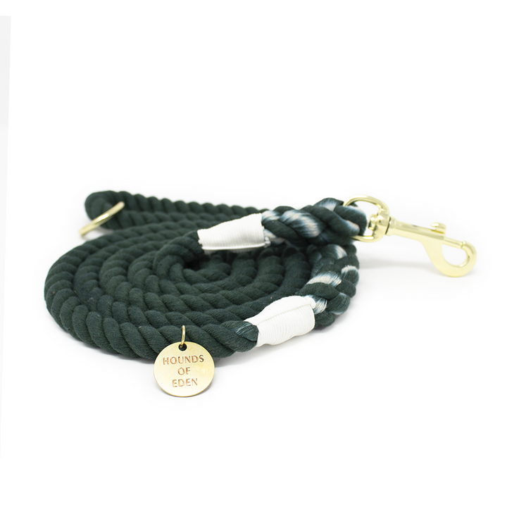 Opulent Olive Rope Lead