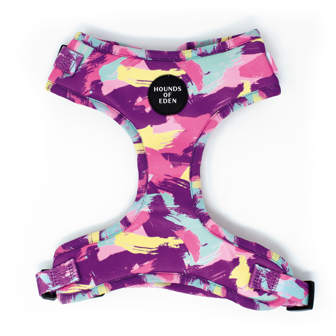 Pink camo dog sales harness