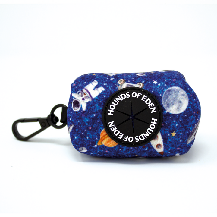 'Space Out' - Blue Starlight Space Pattern Dog Collar